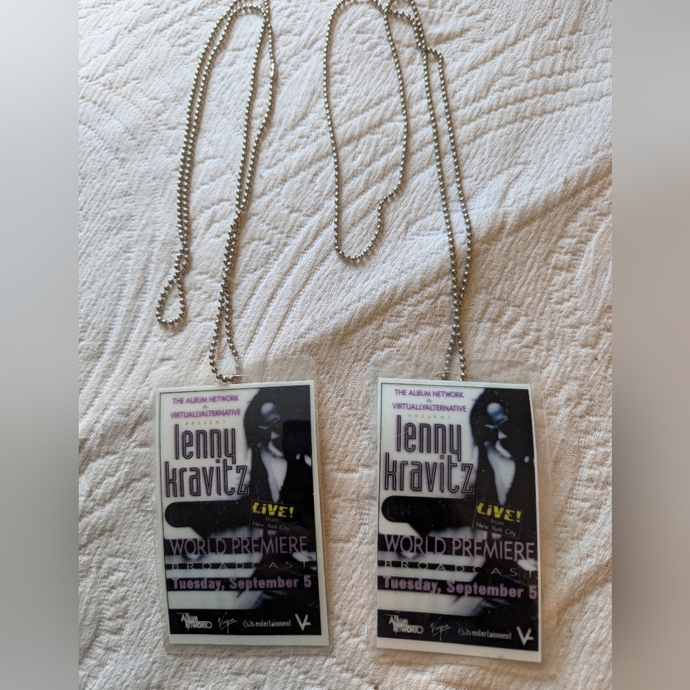Lenny Kravitz Concert Lanyards